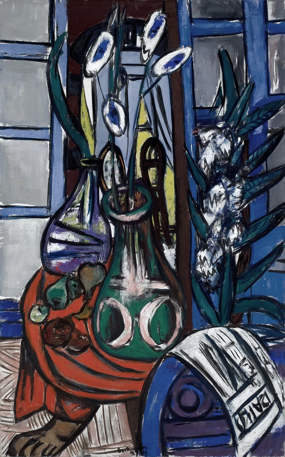 Grande natura morta in interno (Blu), 1949 - Saint Louis Art Museum
